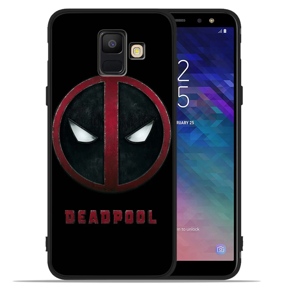 10 Чехол Marvel, Железный человек, яд, Дэдпул, Человек-паук, для samsung Galaxy A750 A9 A6 A7 A8 Plus A3 A5 A7, оболочка - Цвет: 10