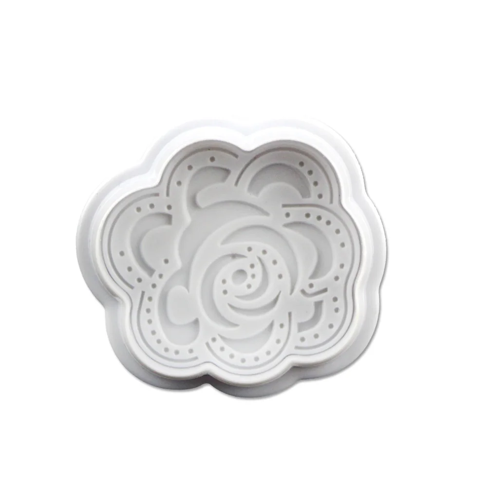 3 шт./компл. пластик Sugarcraft Veined форма листа розы для декорации торта Форма помадки