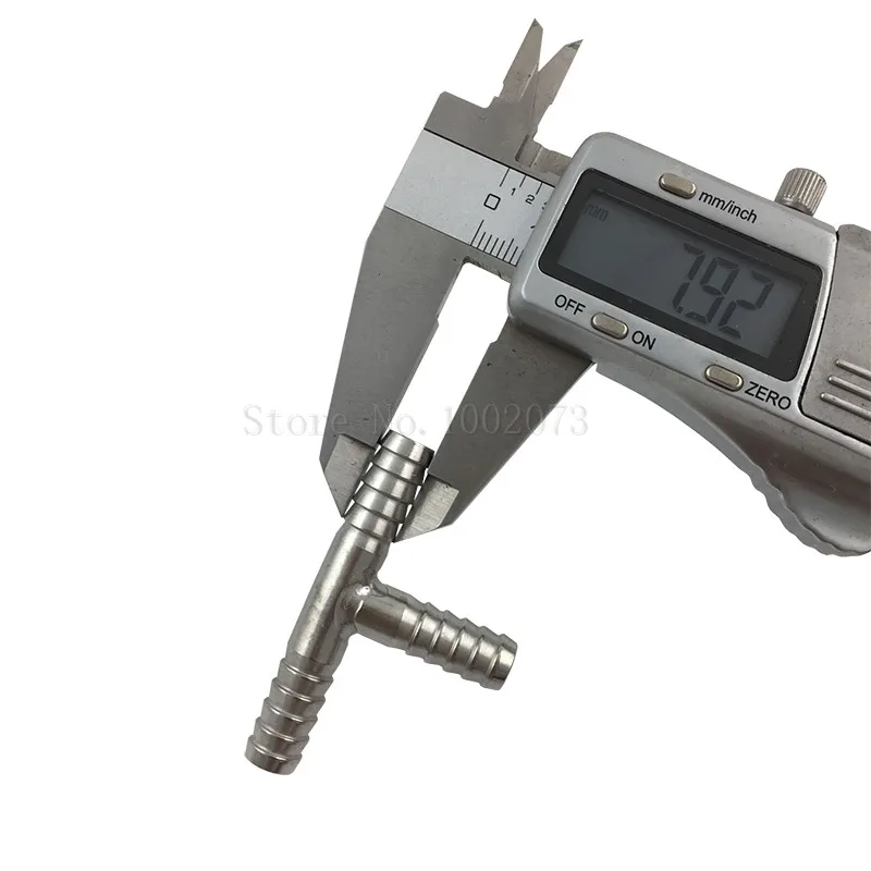 Трехходовой штуцер для шланга из нержавеющей стали 2 шт./лот тройник 5/16 дюйма