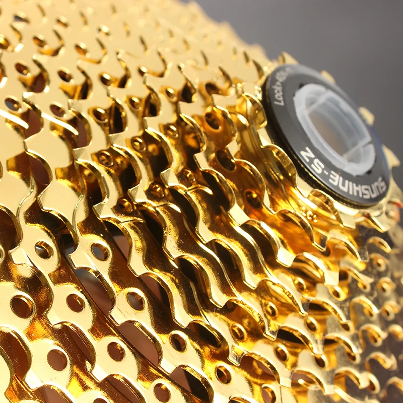 SUNSHINE-SZ 11-46T 10 скоростная кассета s Gold Freewheel MTB горный велосипед стальные золотые
