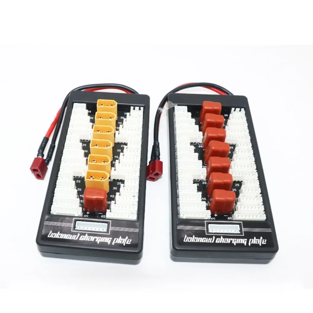 HotRc XT60 2 S-6 S разъем Lipo батарея параллельная зарядка плата для RC IMAX B6 зарядное