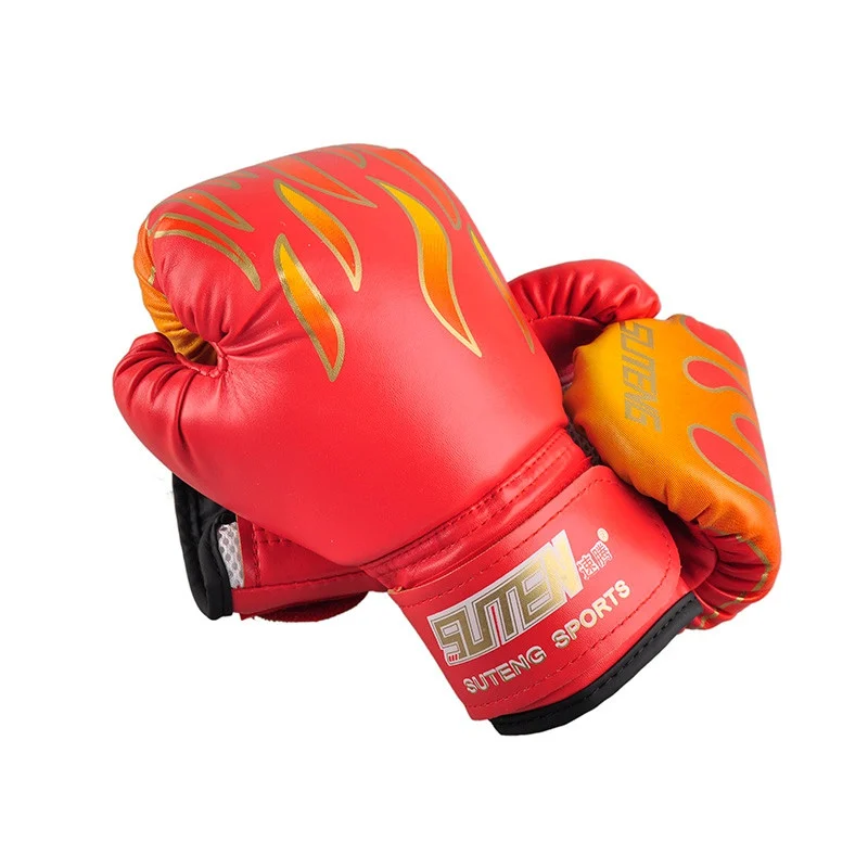 1 пара детских боксерских перчаток детское снаряжение для фитнеса De boxeo Kick Boxing Luva