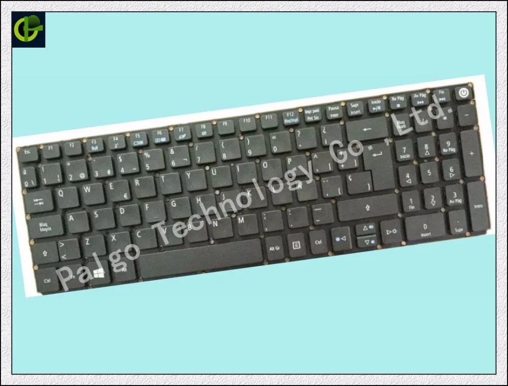 Испанская клавиатура для Packard Bell EasyNote TE69BH ENTE69BH LATIN LA Black SP|packard bell easynote keyboard|packard