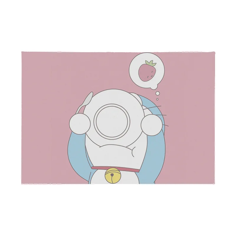 2 шт. студент Doraemon коврики Водонепроницаемая скатерть накладка с рисунками из мультфильмов столовые коврики подставки 45X30 см - Цвет: 6