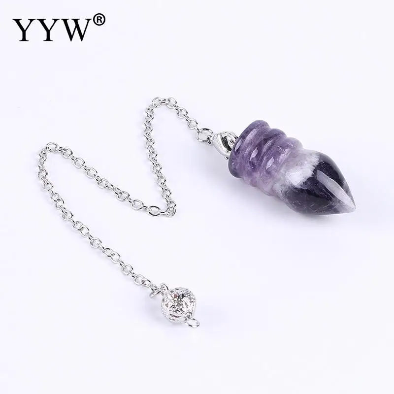 YYW 2019 новый натуральный Маятник для Wicca радиестезия приданое лазурит кулон