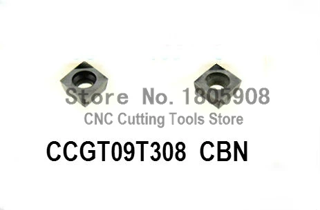 

Free shipping 2PCS CCGT09T308 CBN Diamond Inserts Suitable For Lathe Tools SCLCR / SCFCR / SCMCN / SCACR