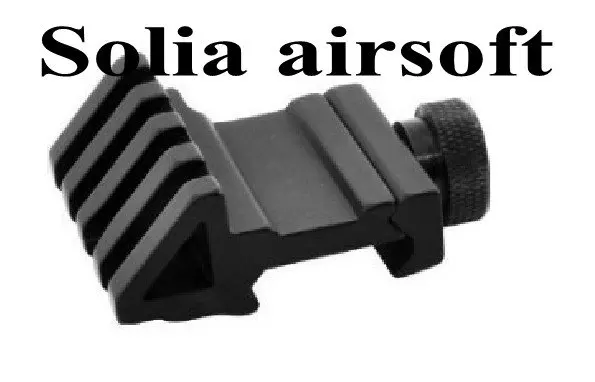 

Tactical 45 Degree Off set Rail Mount Picatinny Universal Rail Weaver Style Quick Release