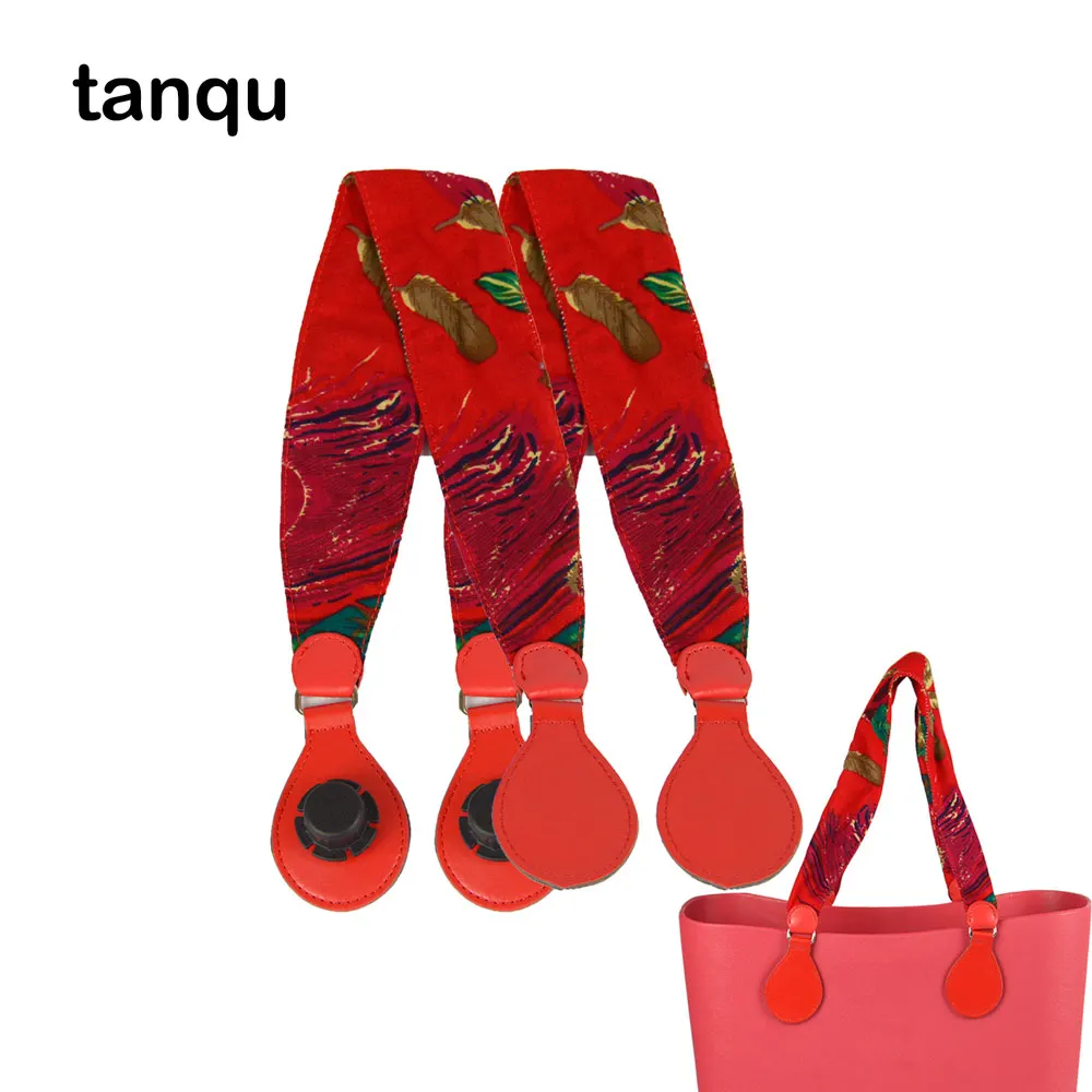 Длинная ручка из мягкой ткани tanqu 1 пара с откидным концом для сумки ручки сумок EVA