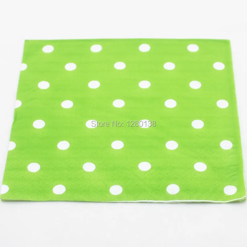 500 шт. бумажные салфетки в горошек для вечевечерние|napkins for weddings|napkins pinknapkin design |