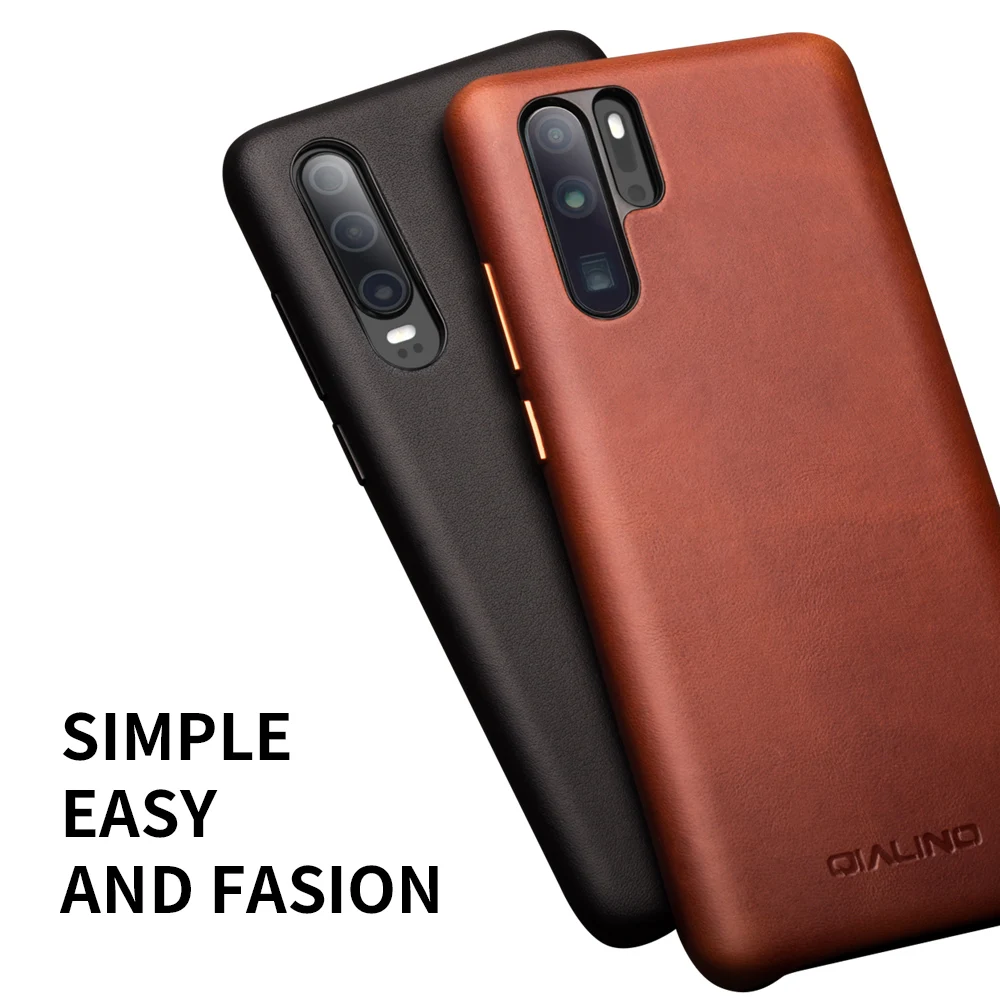 QIALINO модный Ультратонкий чехол из натуральной кожи для телефона Huawei P30 Pro 6 47 дюйма