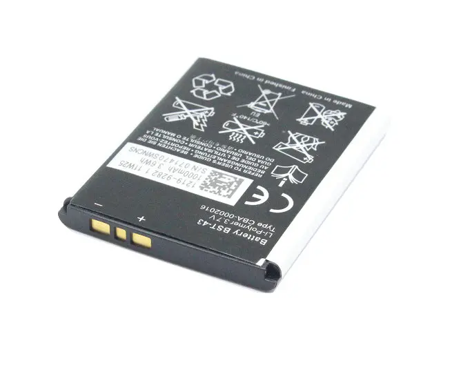 5pcs/lot 1000mAh BST-43 / BST43 Replacement Battery For WT13I U100 U100i J10 J20 J108 J108i S001 CK13I T715 Yari Hazel X2a | Мобильные