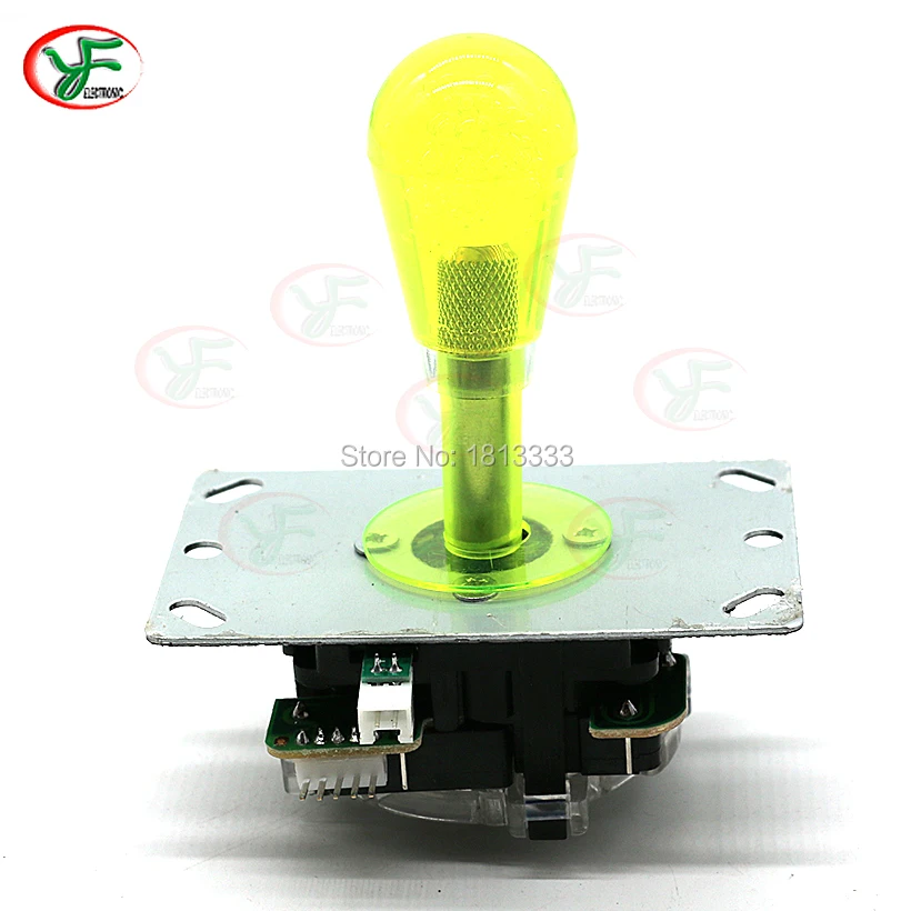 12 В с подсветкой джойстик аркадный Glitter Tic Glitter fighers Stick 5PIN SANWA Stick с прозрачной летучей мышью верхний шар HAPP стильный джойстик