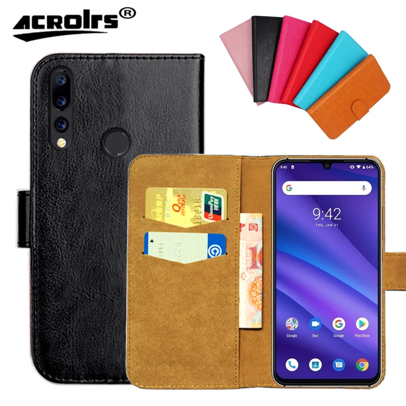 Оригинал! Чехол для телефона A5 Pro UMIDIGI 6 видов цветов высококачественный кожаный