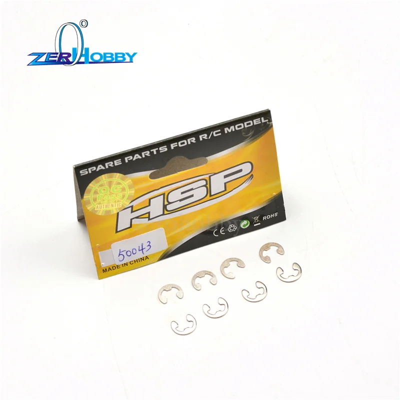

HSP 1/5 Spare Parts 8Pcs E-Clips 50043 4WD Buggy Truck Accessories For RC