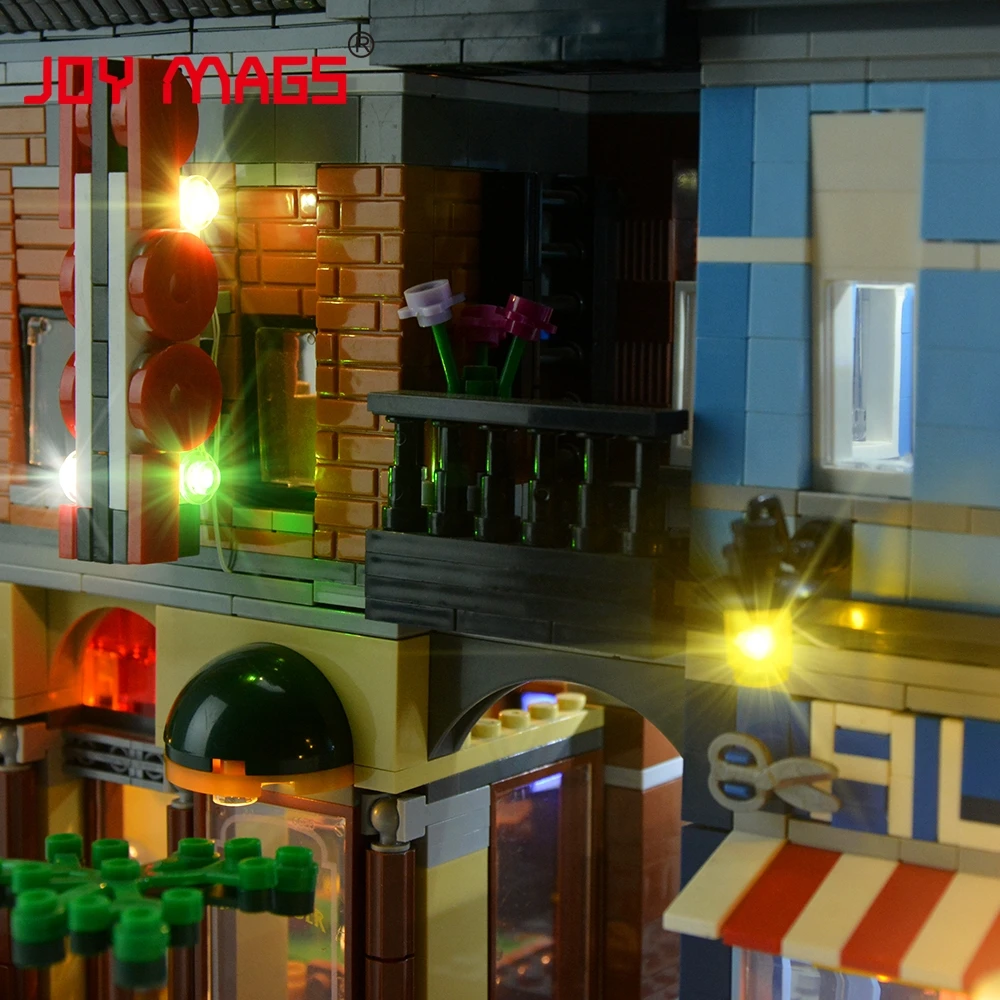 Комплект со светодиодсветильник кой JOY MAGS для 10246 творческого детектива