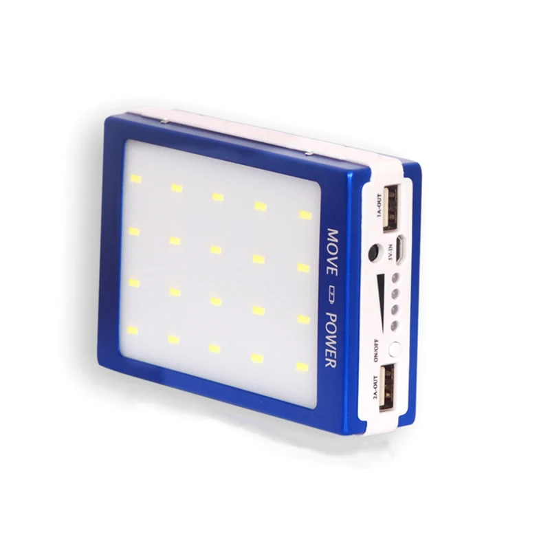 Solar Charger 20 LED Camp Light Portable solar power bank for travel Outdoor Travel Waterproof SPB-007 |