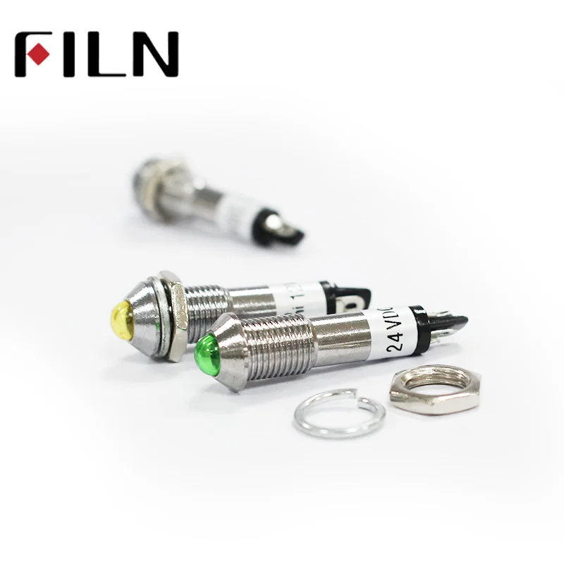 Светодиодный мини летный светильник filn отверстие 8 мм 12 В 24 220 В|Световые