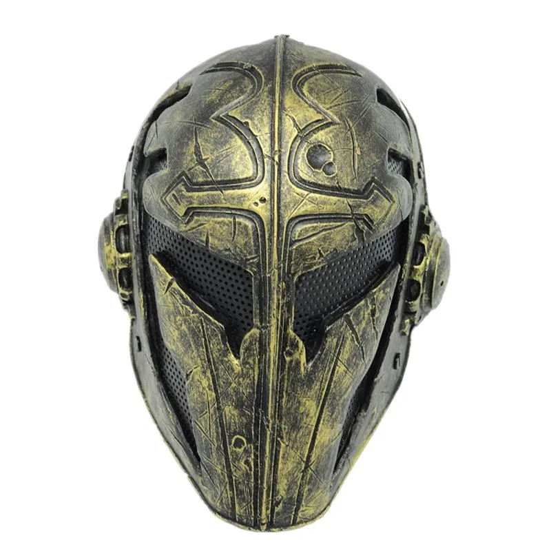 Tactical face dance mask Wire Mesh Kamikaze Spine Tingler Templar Mask hunting clothing protection |