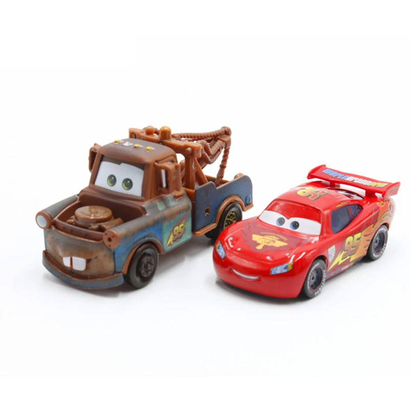Модели автомобилей из металлического сплава Disney Pixar Тачки 2 Молния Маккуин матер
