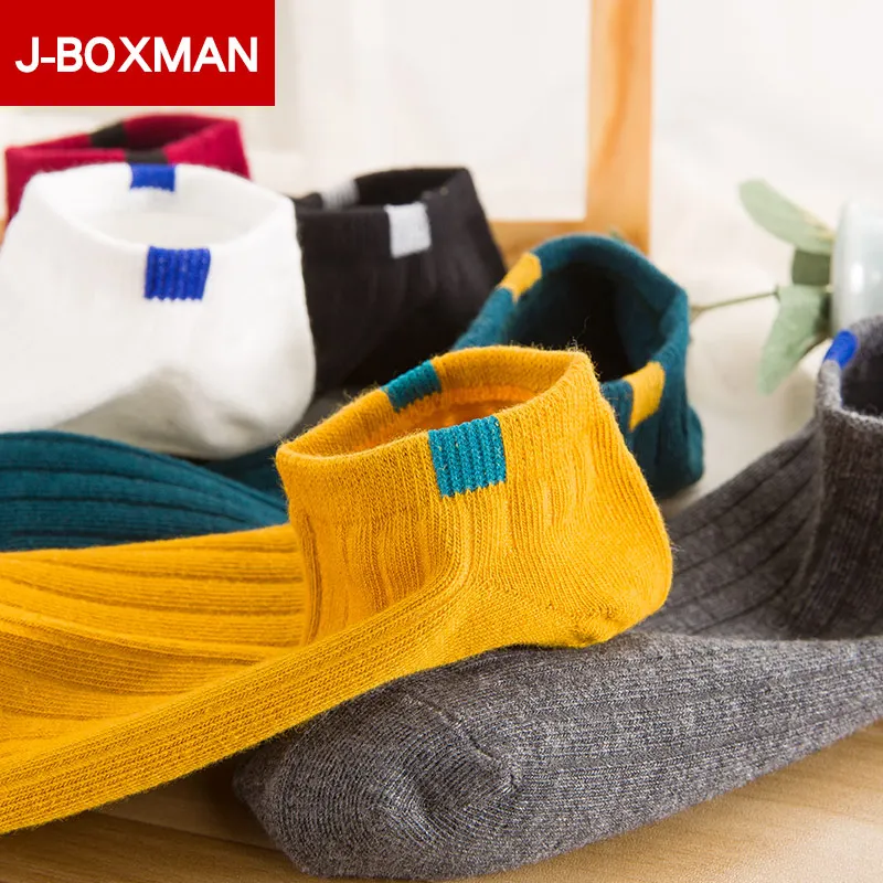 J BOXMAN 10 пар теплых носков для женщин дышащие женские носки до щиколотки милые