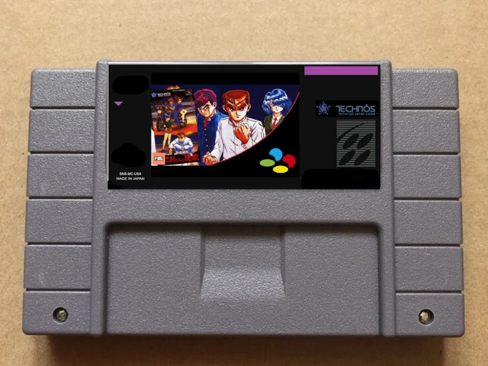 Видеоигра shin nekketsu NTSC версии 16 бит 46 pin! | Электроника