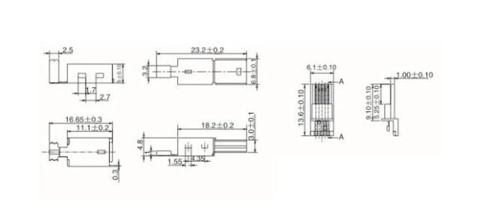 10 шт. Mini USB 5PIN Мужской Разъем сварочная линия зарядка USB штекер мужской