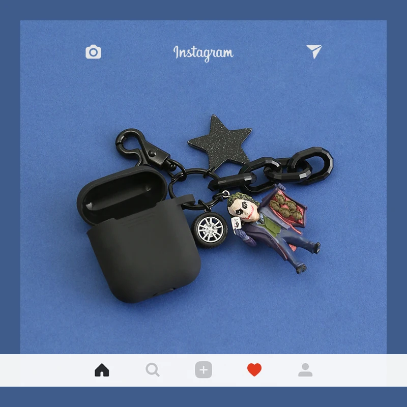 Милый мультяшный чехол для Apple, аксессуары для airpods, Bluetooth наушники, защитный чехол для зарядки, классное украшение куклы