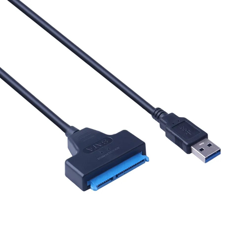 USB 3 0 к SATA 22 Pin 2 5 дюйма драйвер для жесткого диска SSD адаптер кабель