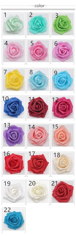 Color Custom Новинка, свадебные декоративные цветы для машины, чистый белый цвет, свадебные искусственные цветы, венок, Декоративные искусственные цветы - Цвет: Color Custom