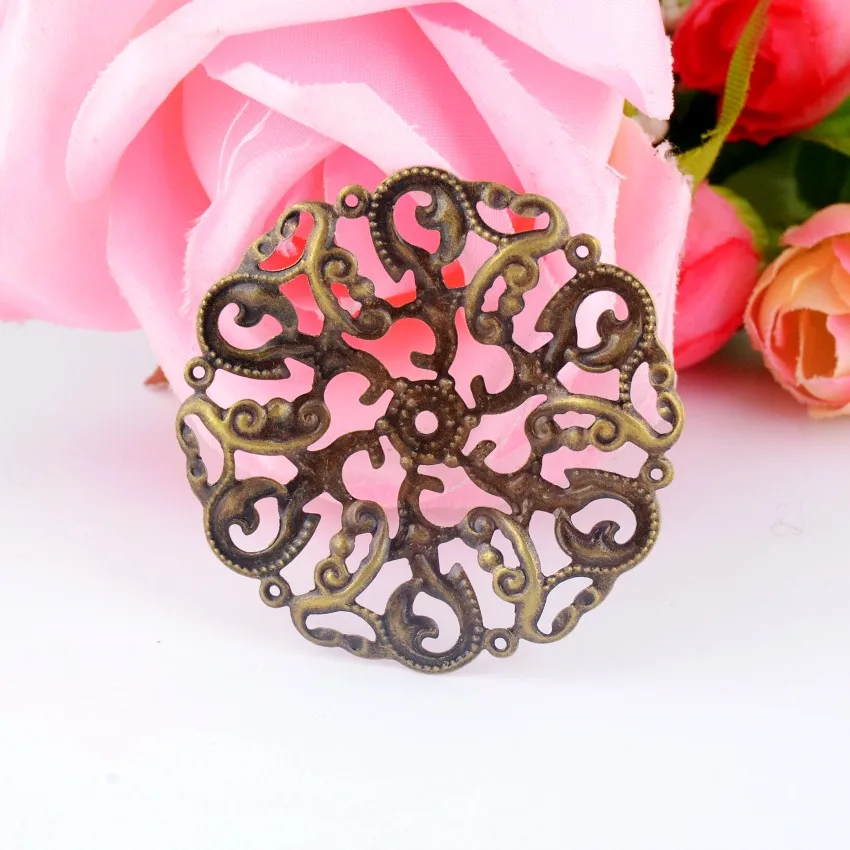 Бесплатная доставка розничная продажа 20 шт. с бронзовой филигранью под старину