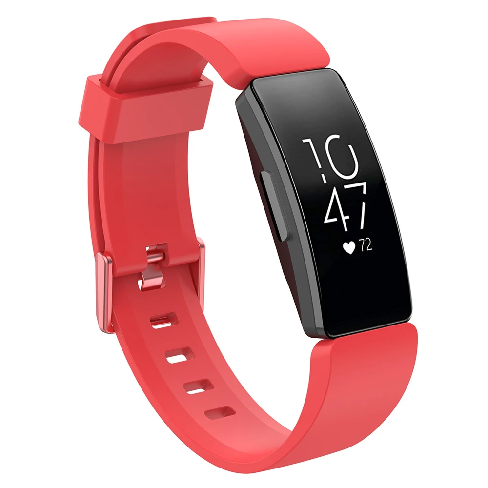 Силиконовый браслет ремешок для Fitbit Inspire / HR фитнес-трекер Smartwatch сменный наручных