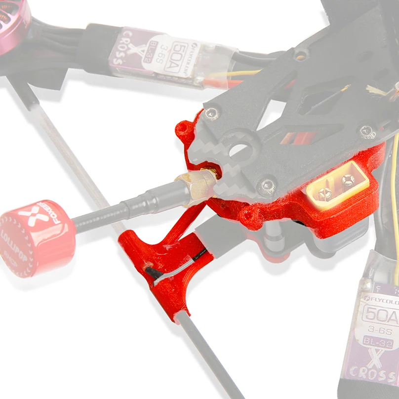 Защитное сиденье для iFlight XL/HL ih3 iX5 V3 3D Печатный ТПУ 45 градусов задняя антенна рамка