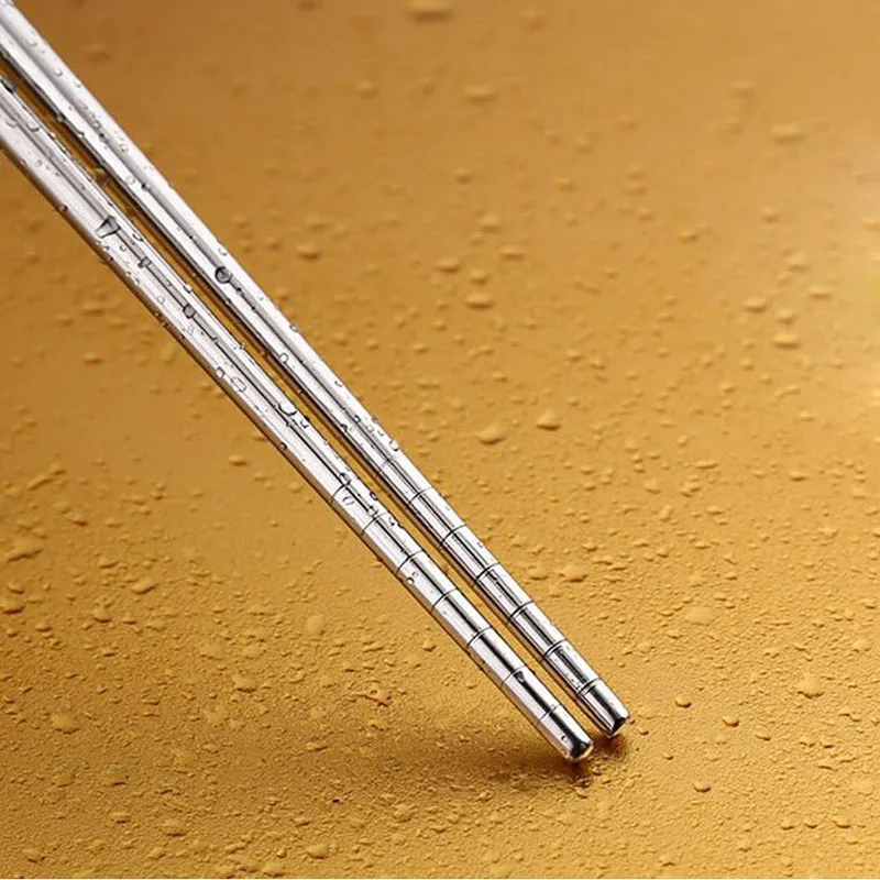 

100 Pair Stainless Steel 14" Cooking Chopsticks for Hot Pot 36CM Extra Long Skid-Resistant Home Kitchen Accessories ZA3445