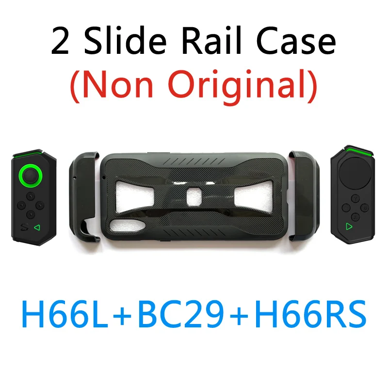 Black Shark 2 Case Slide Rail Cover With Original Gamepad 2.0 Bluetooth Control Pro Kit |