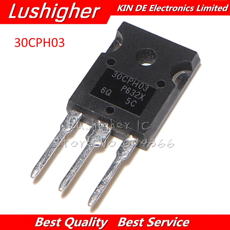 

10pcs 30CPH03PBF TO247 30CPH03 TO-247 Common Cathode 30A 300V New Original