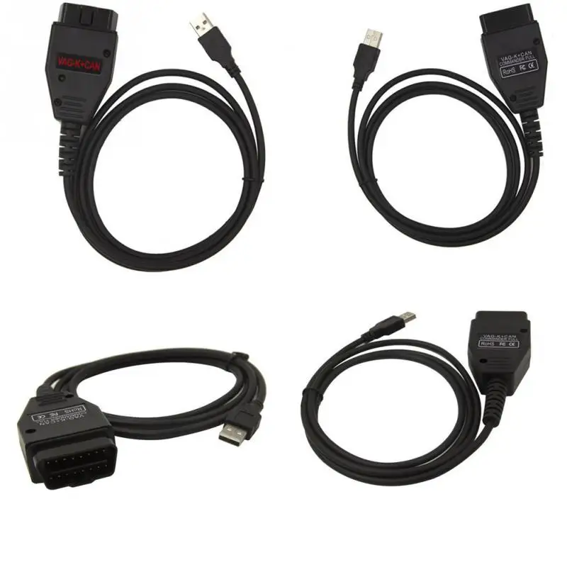 Диагностический сканер VAG K + CAN Commander 1 4 obd2 кабель OBDII COM для сканера vag Лидер