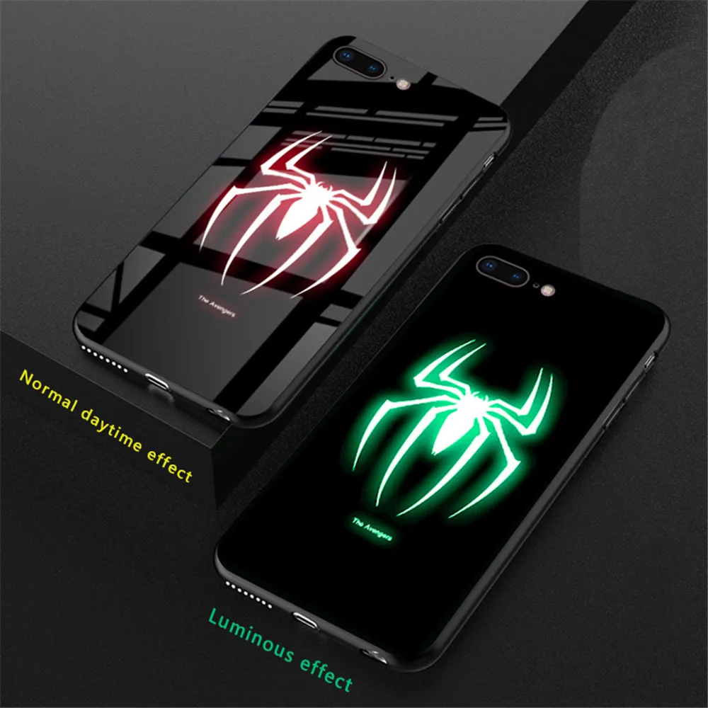 Чехол из закаленного стекла для iPhone X, XS, MAX, XR, 10, 6 S, 7, 8 Plus, 7 Plus, 8 Plus, 11 PRO, чехол для телефона с Бэтменом