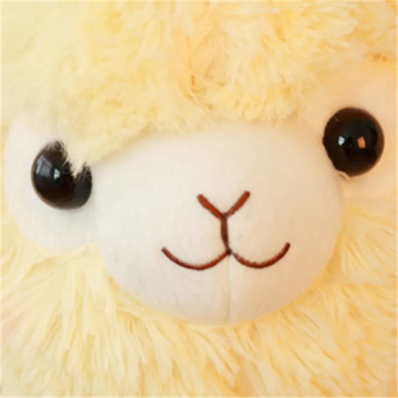 

42CM One Piece Alpaca Plush Toy Soft PP Cotton Stuffed Doll High Quality Couple Sheep Super Cute Kids Toys Friends Gift 4 Style