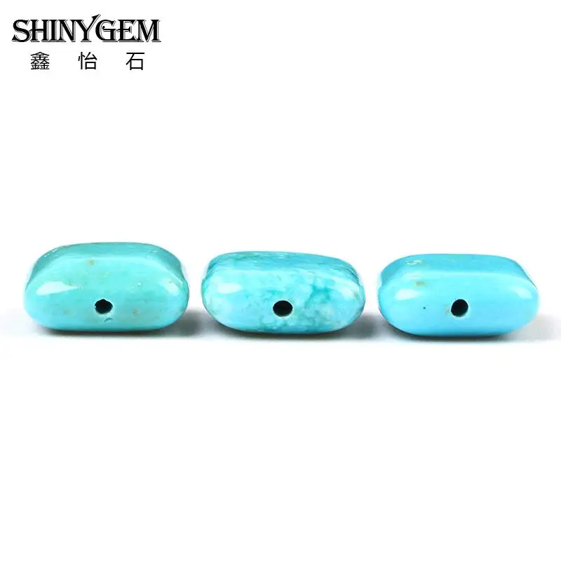 ShinyGem 12 мм натуральный квадратный бирюзовый камень Бусины горячая распродажа