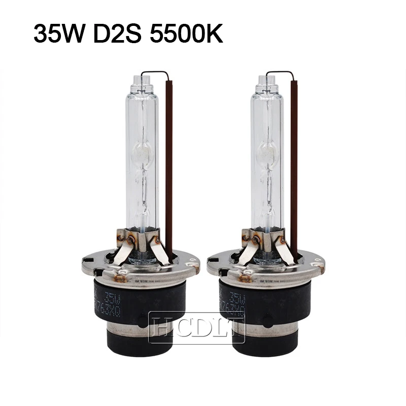 Сверхъяркая ксеноновая лампа HCDLT 35 Вт D2S D4S HID с металлическим основанием для