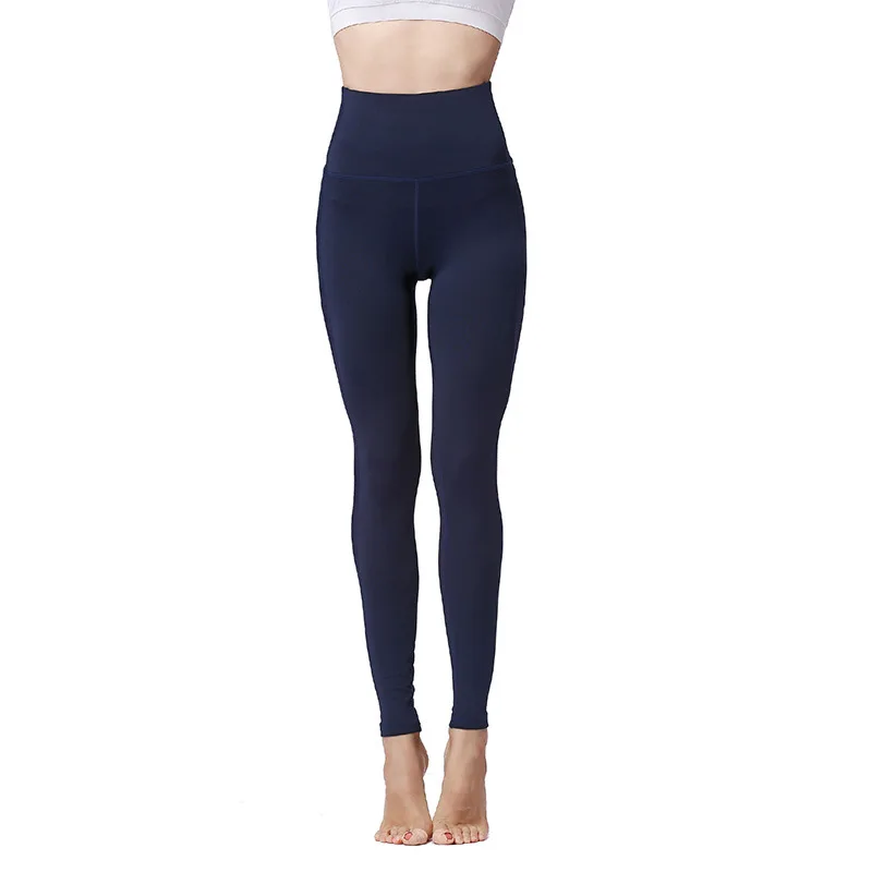 Gym Leggings Mesh Splicing Breathable High Waist Elastic Woman Sport Leggins Running Fitness Female Push Up Pants | Спорт и