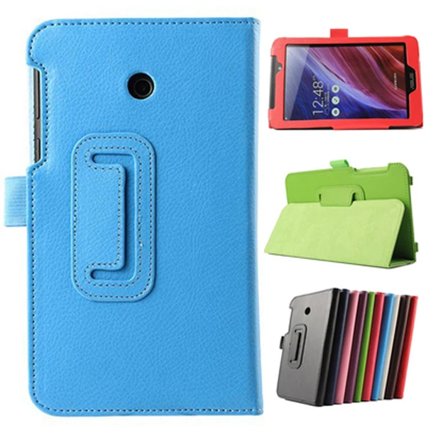 Новый роскошный 2 складной Leeche Folio Stand PU кожаный защитный чехол для Asus FonePad 7 FE7010CG