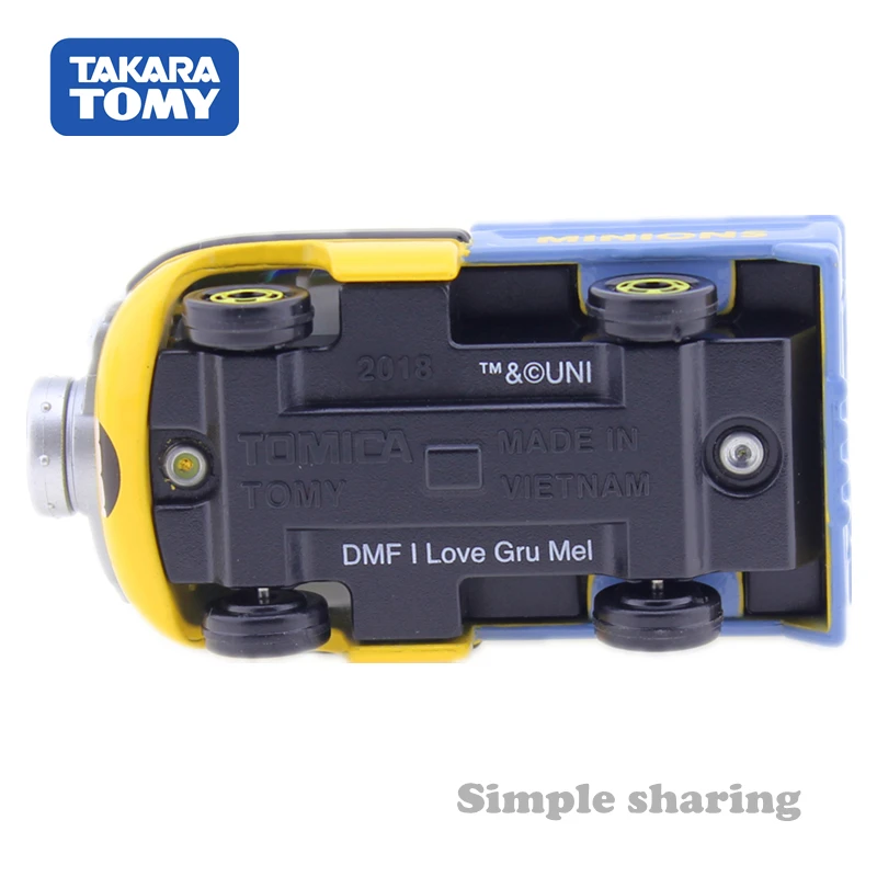 Takara Tomy Dream Tomica minion игрушечный автомобиль коллекционные игрушки MMC1 миниатюрный