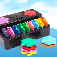 12colors non toxic wax creative painting crayons ring shape childrens gifts early puzzle infant toys drawing art supplies