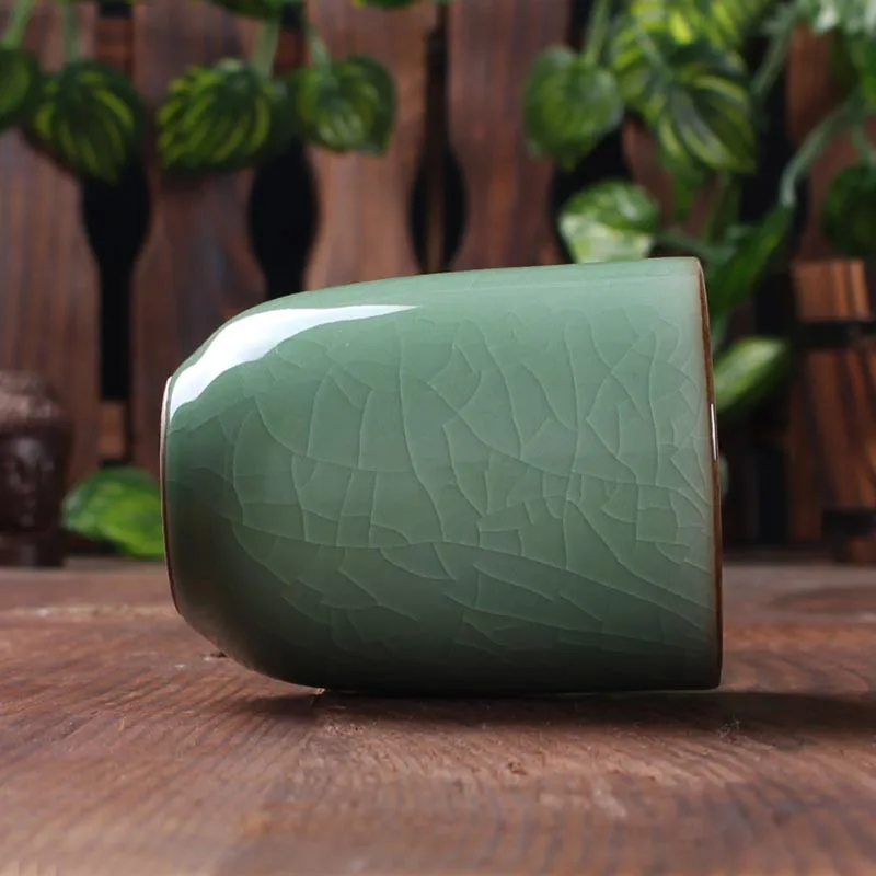 2 шт./лот 190 мл 240 чашка для чая Longquan Celadon Master Art воды посуда напитков эспрессо