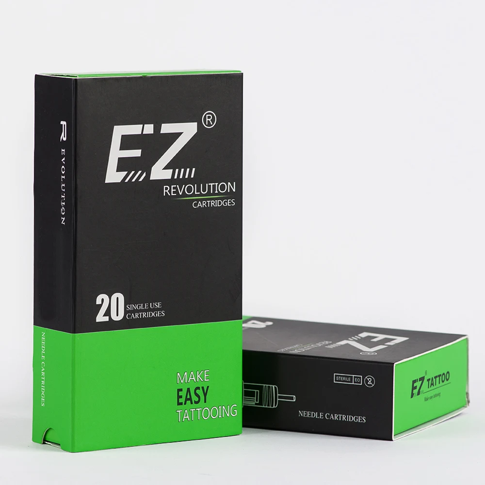 RC1019M1-1 EZ Revolution картридж иглы #10 Bugpin Magnum совместим с машиной и захватом 20 шт коробка