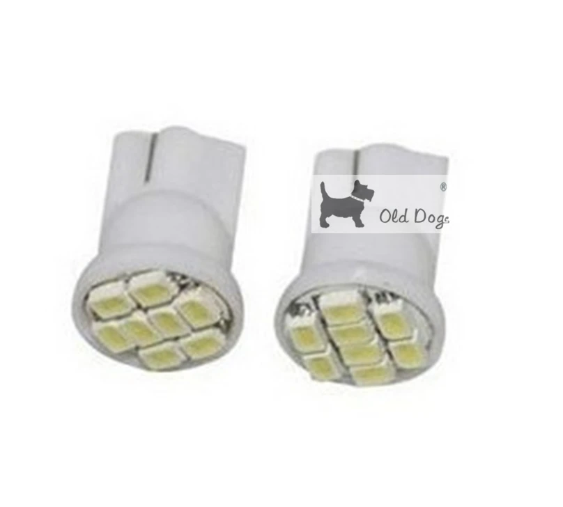 Автомобильный мигающий 100 шт. рекламный светодиод T10 8 smd 1206 светодиодов 8SMD