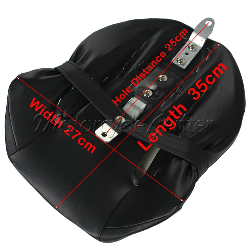 Горячая Распродажа кожаное заднее сиденье для мотоцикла 2007 2015 Harley Sportster Iron 883 XL883L