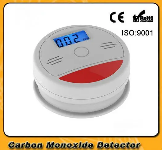 YobangSecurity Home Security 85dB Warning Independent LCD CO Carbon Monoxide Poisoning Sensor Fire Alarm Detector | Безопасность и