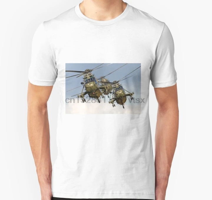 Мужская футболка с коротким рукавом Westland Sea King HC.4 вертолеты унисекс Женская